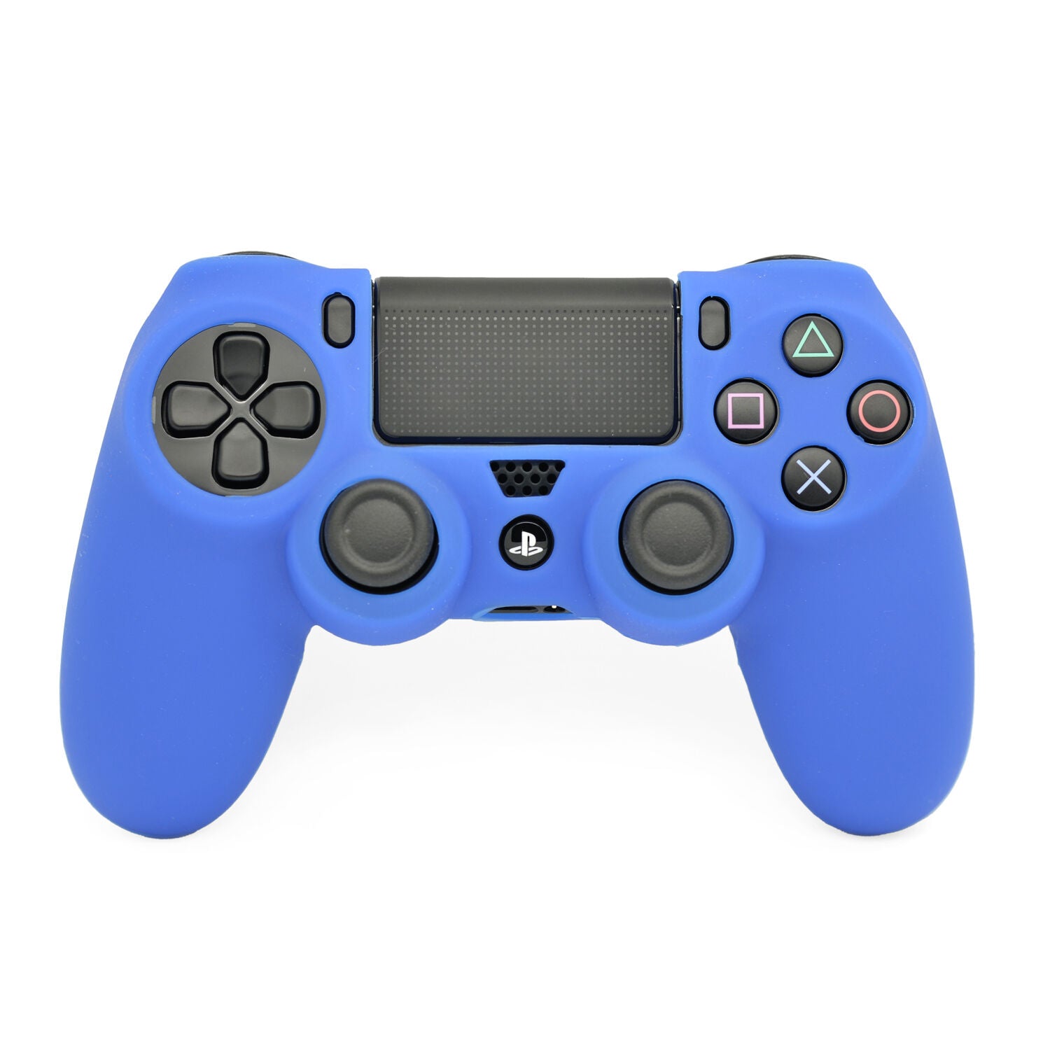 Silicone Rubber Soft Skin Gel Cover Case for Playstation 4 PS4 Controller BLUE