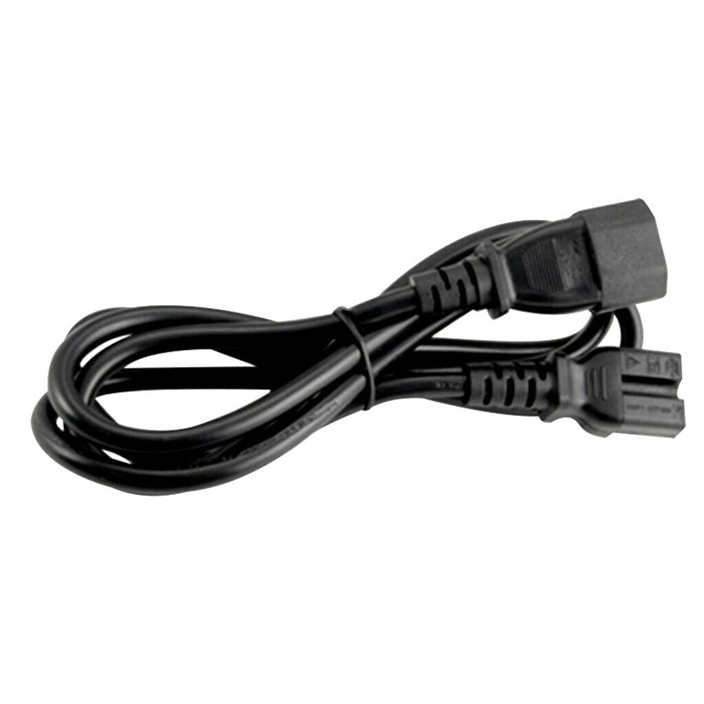 10" IEC320 C14 to C15 M/F UPS PDU AC Power Adapter Extension Cable Lead Cord