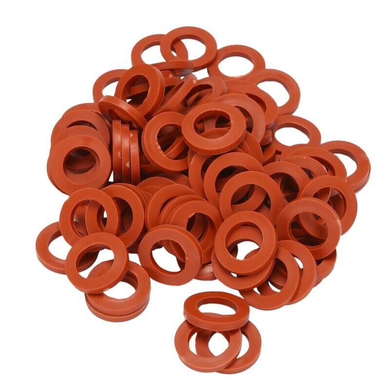Outdoor Garden Hose rubber Washer Gasket, 90Pcs Red O-s rubber Washer Gasket CE8