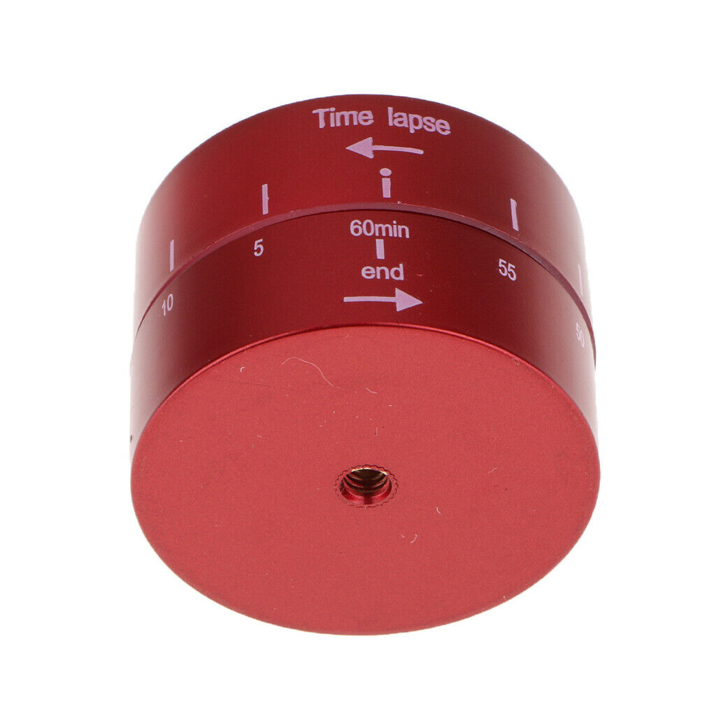 Panorama 360/60 Minute Time Lapse Tripod Head For Smartphone Red
