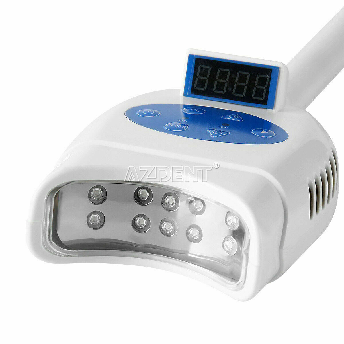 Portable Mobile LED Teeth Whitening Light 10pcs Light Tooth Bleaching Machine