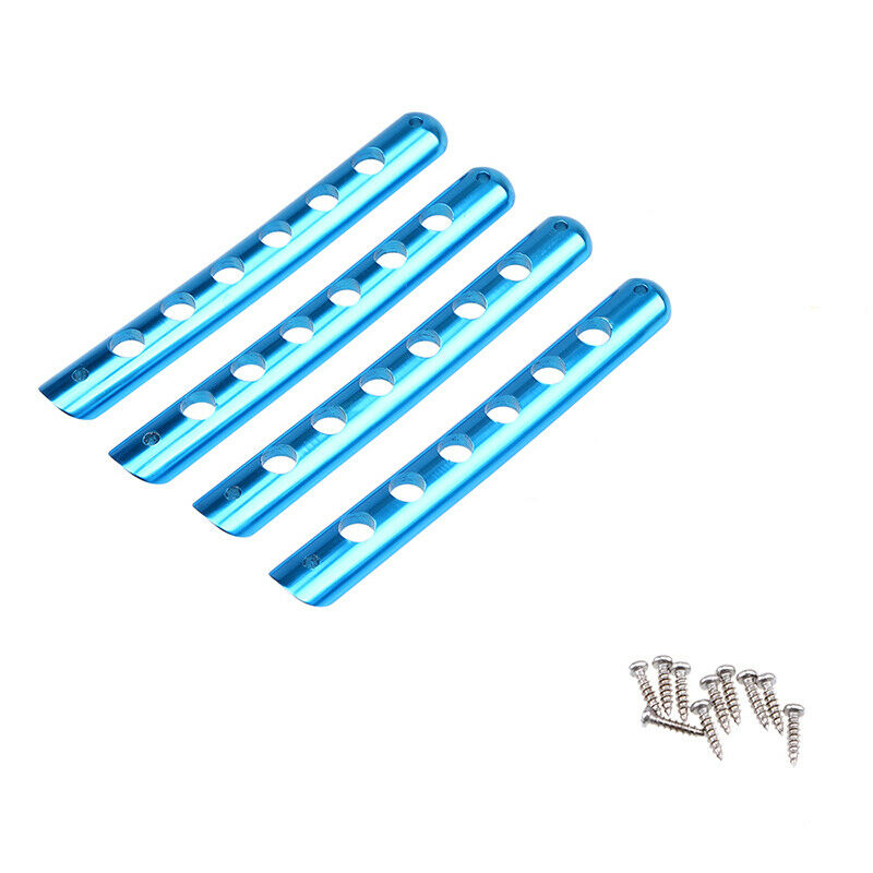 4Pcs Grab Handle Inserts Cover Door Handle Trim Blue For JEEP Wrangler 2007-2017
