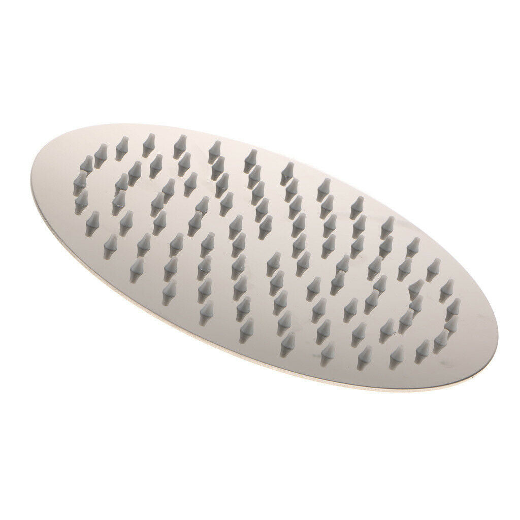 Rain Shower Head High Pressure Shower Sprinker Sprayer Head 20cm Round