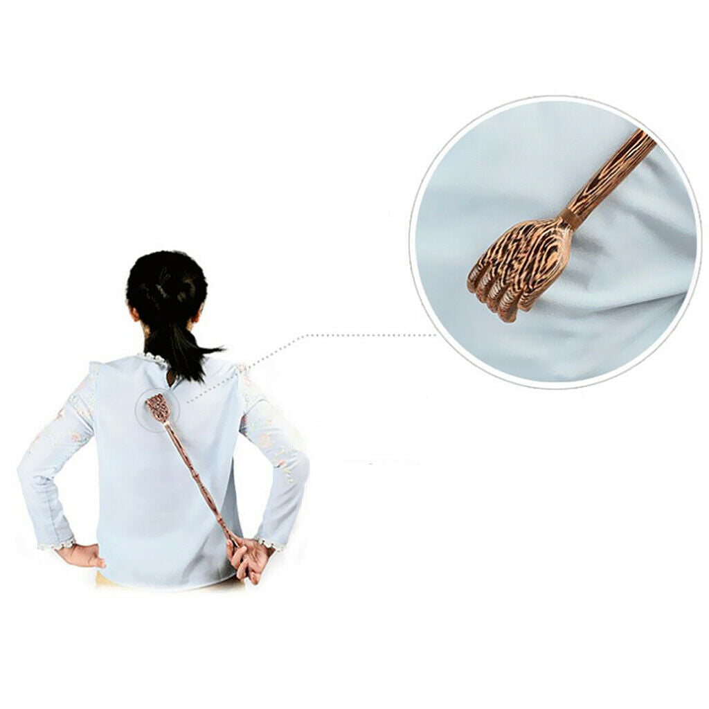 18 Inch Itch Therapeutic Back Scratcher Massage Rollers Itching Self Massage