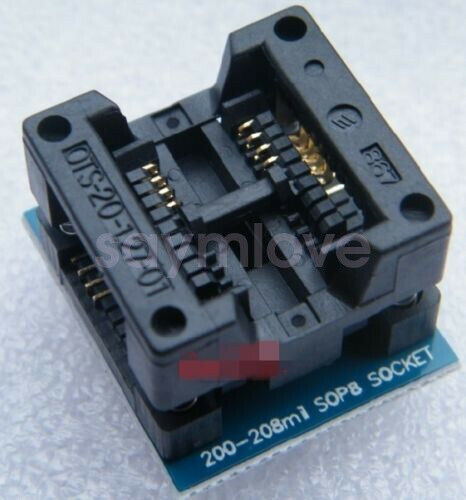 3x New SOIC8 SOP8 to DIP8 EZ Programmer Adapter Socket Converter Module 200mil