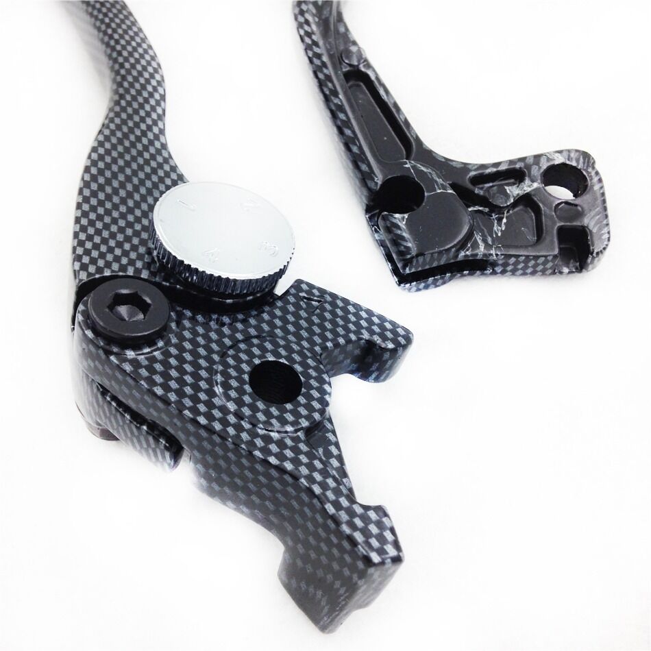 Carbon Brake Clutch Hand Levers for SUZUKI GSXR 600 750 Katana 750F SV650 SV650S
