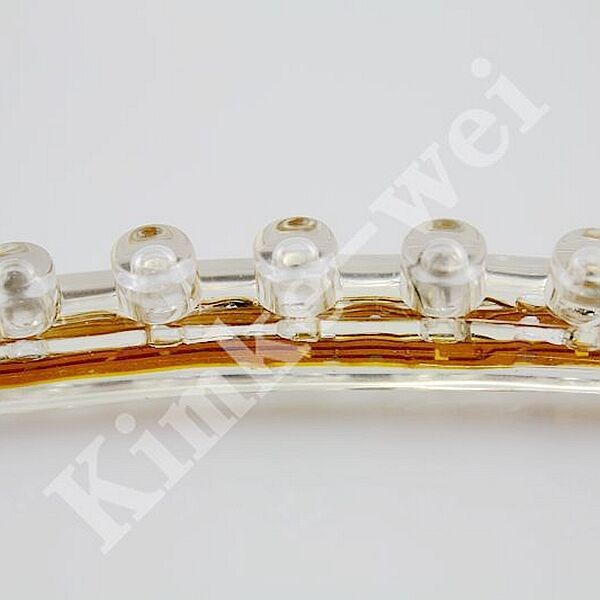 9cm Yellow Car Flexible Waterproof LED Strip Light 12V
