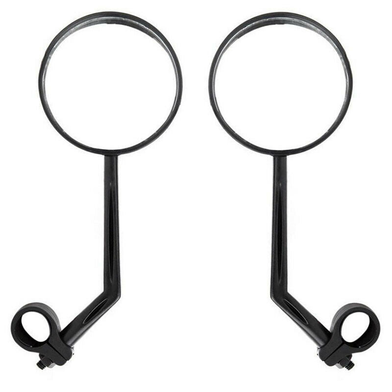 1 Pair Bike Rearview Mirror Cycling Convex Rear View Adjustable DIY Accessory