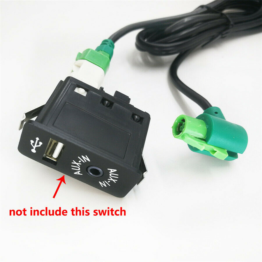Car Aux-in Socket Audio Adapter Cable For BMW E60 E63 E64 E65 E66 E81 E82 E87