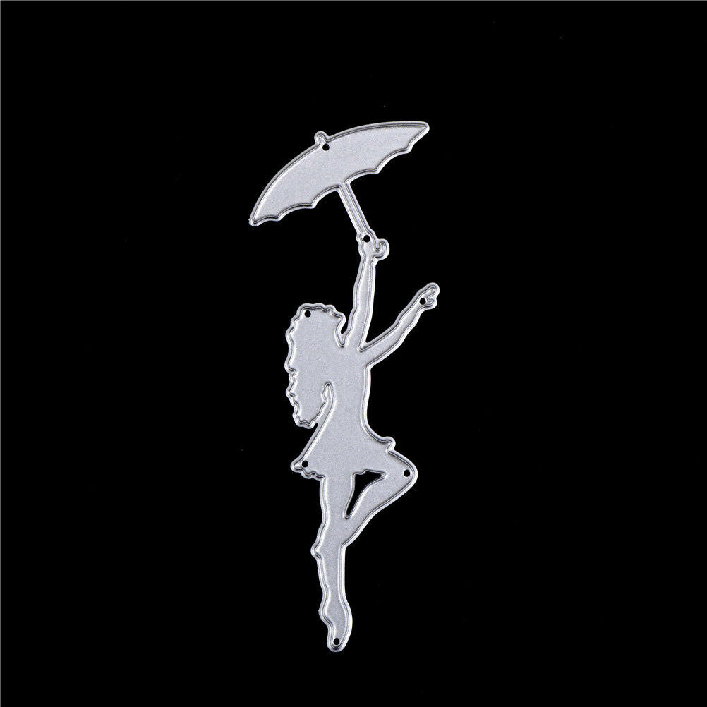 umbrella dancer scrapbook cutting dies metal die cut for DIYscrapbooking d.l8
