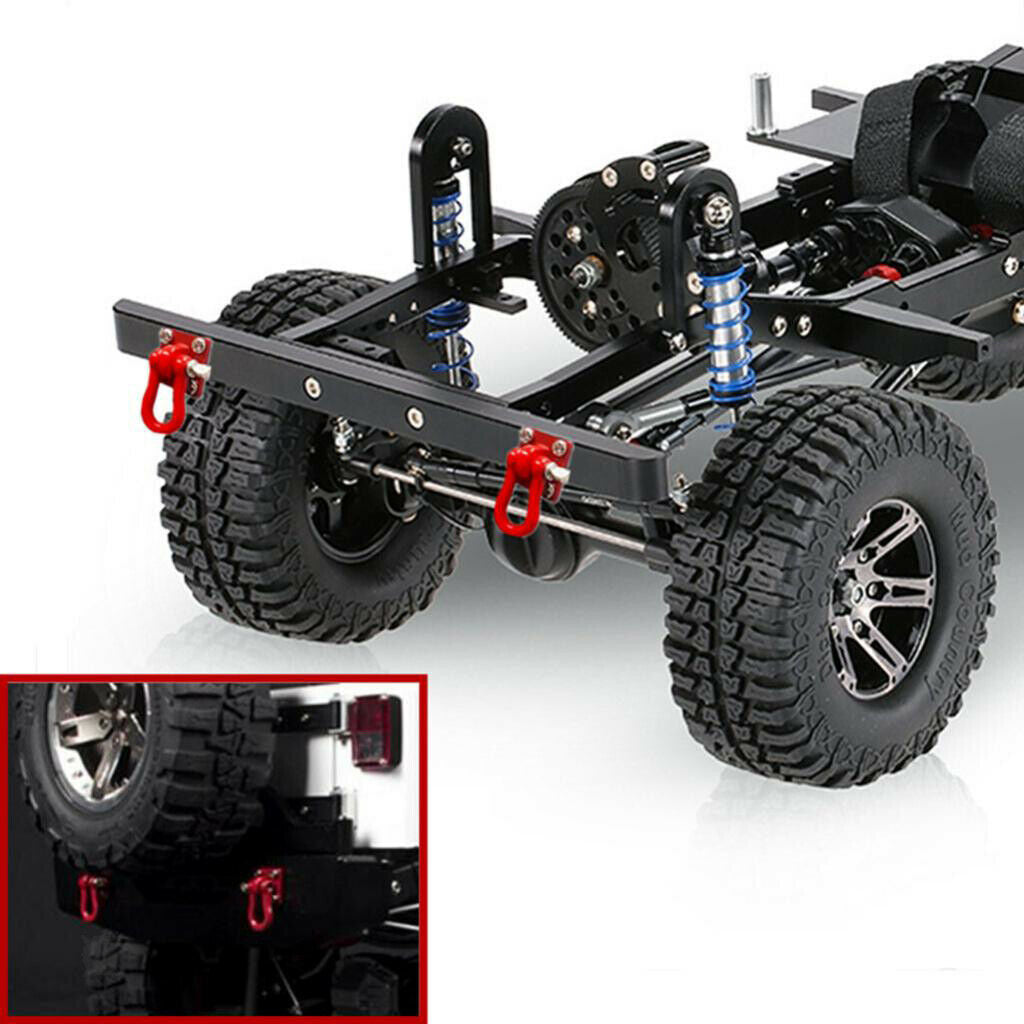 6PCS 1:10 RC Rock Crawler Tow Hook with Tow Chain for Axial SCX10 D90