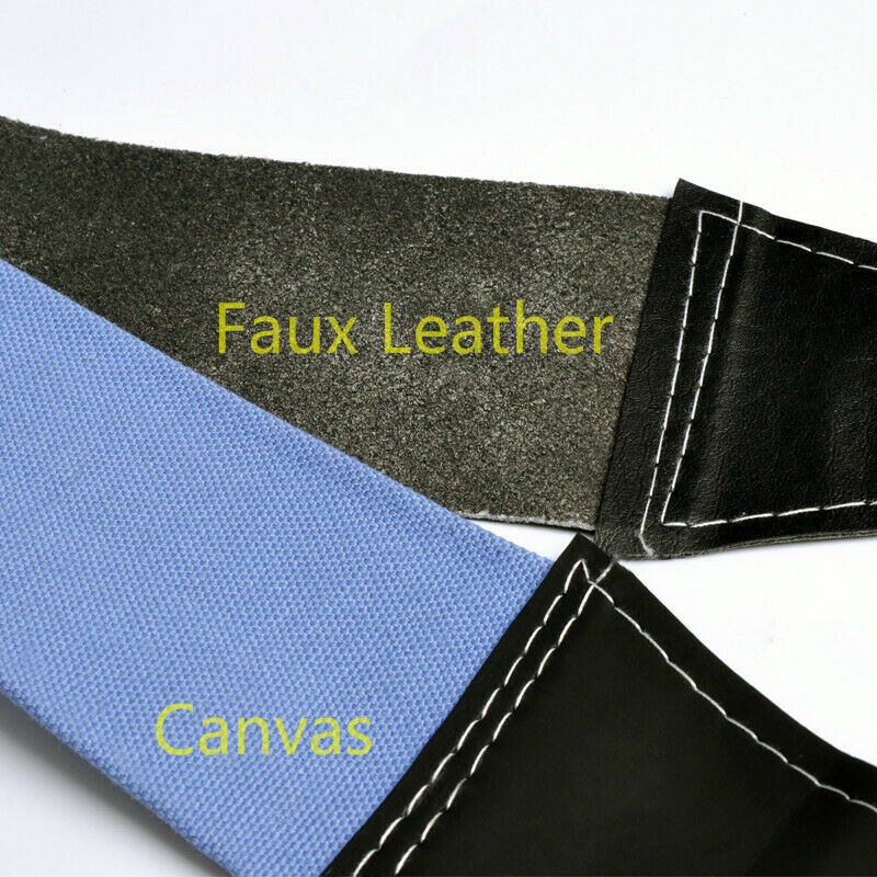 1Pc Canvas PU Leather Sharpening Strop Shaving Razor Accessory Barber Strap Tool