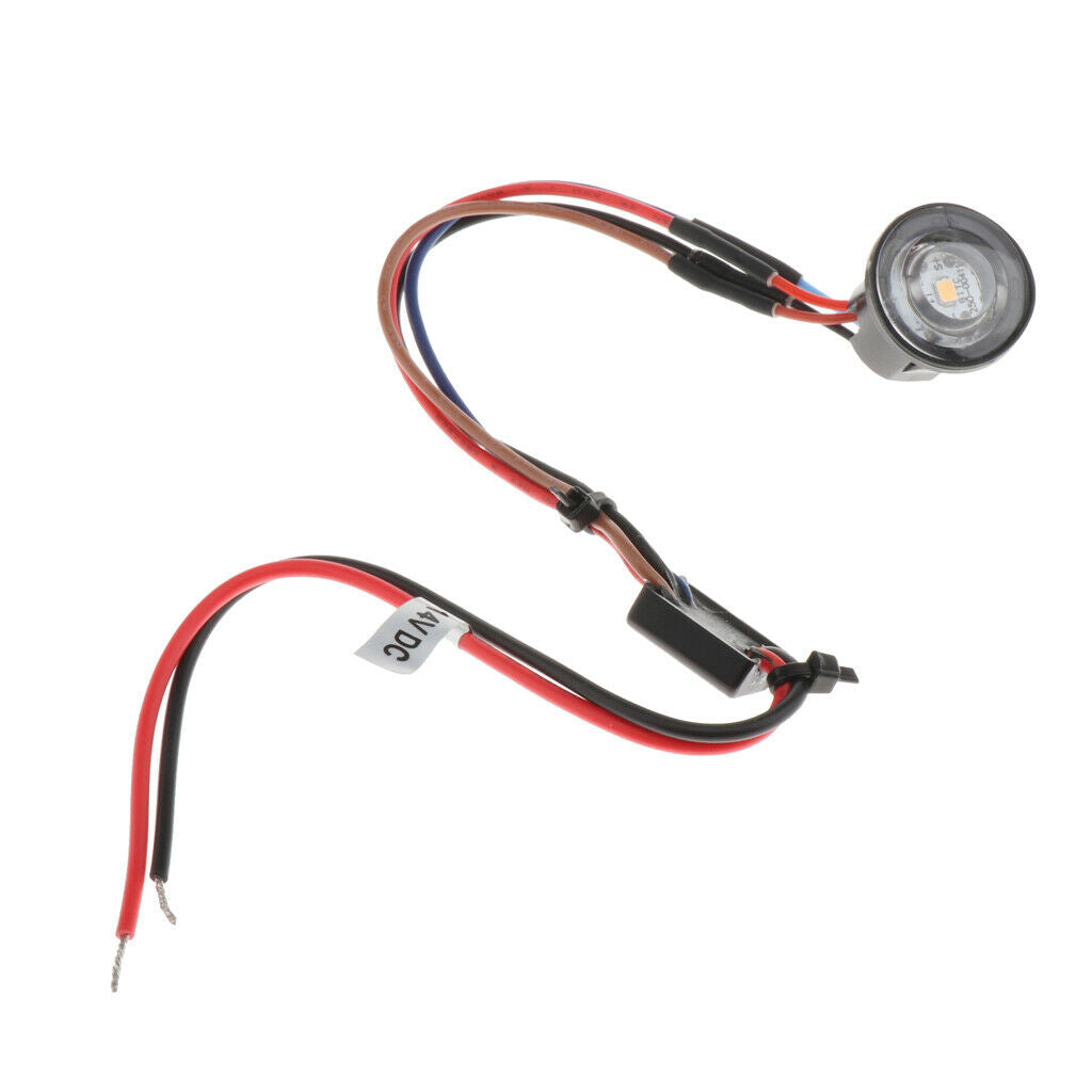 Turn ON/OFF Switch LED Light RV Truck DC 12v Push Button Latching