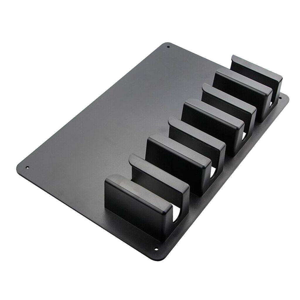 Professional High Temperature Plastic Barber Tools Storage Rack Convenient