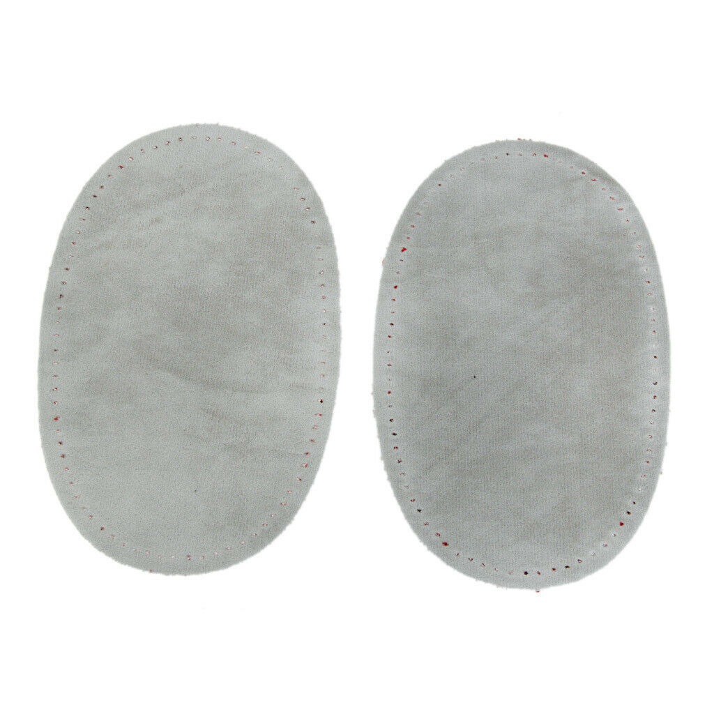 3 Pairs Assorted Suede Sew on Elbow Knee Patches DIY Repair Appliques Decor