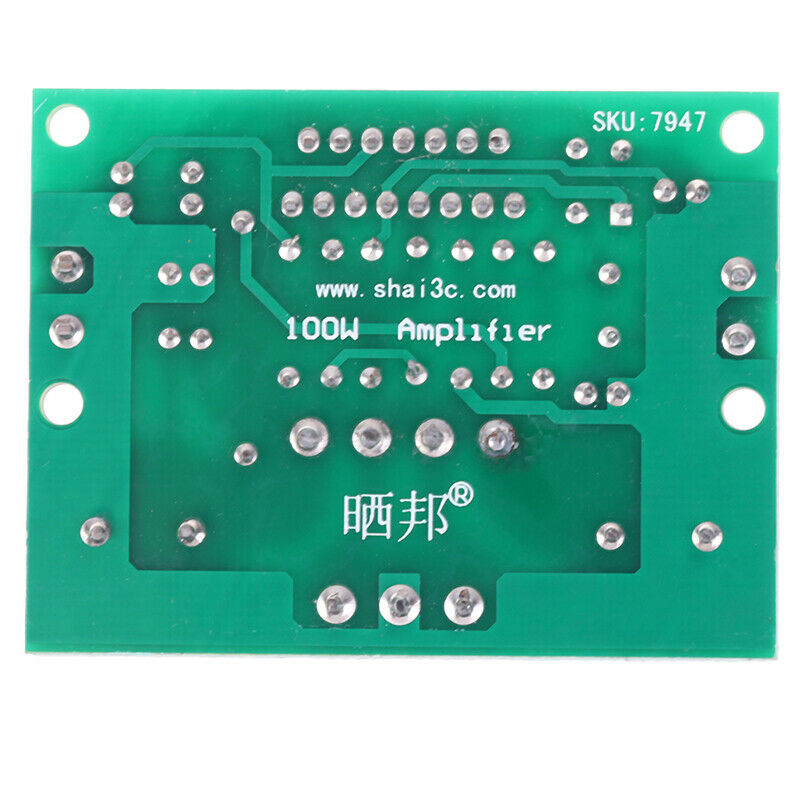 TDA7293 Single Channel Amplifier Board 100W HIFI Audio Amplifier Dual AC 12-BDD