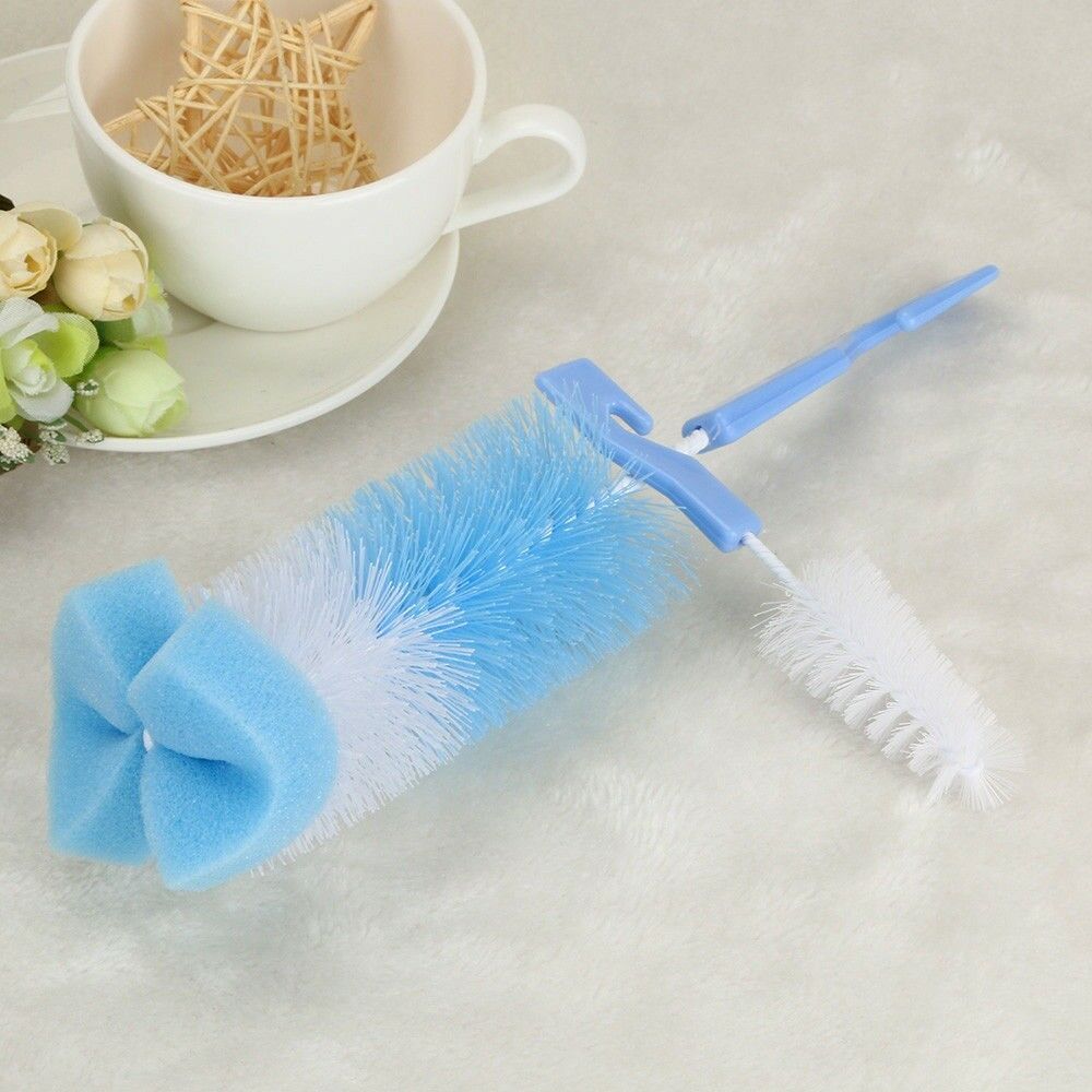 Baby Bottle Brush Cleaner Spout Cup Glass Teapot Washing Cleaning Tool Brush Hot