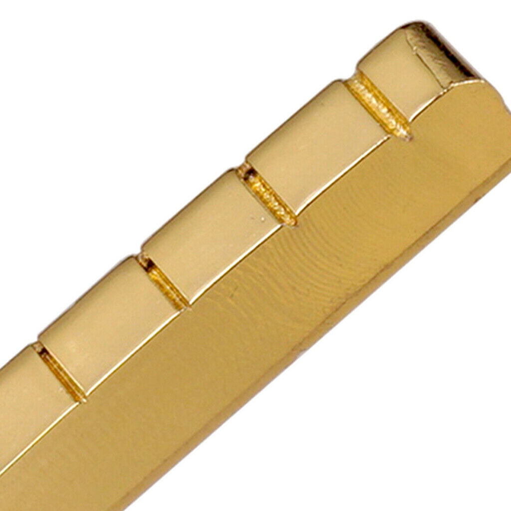 6 - String   Slotted   42   mm   Brass   Nut   for   Les   Paul