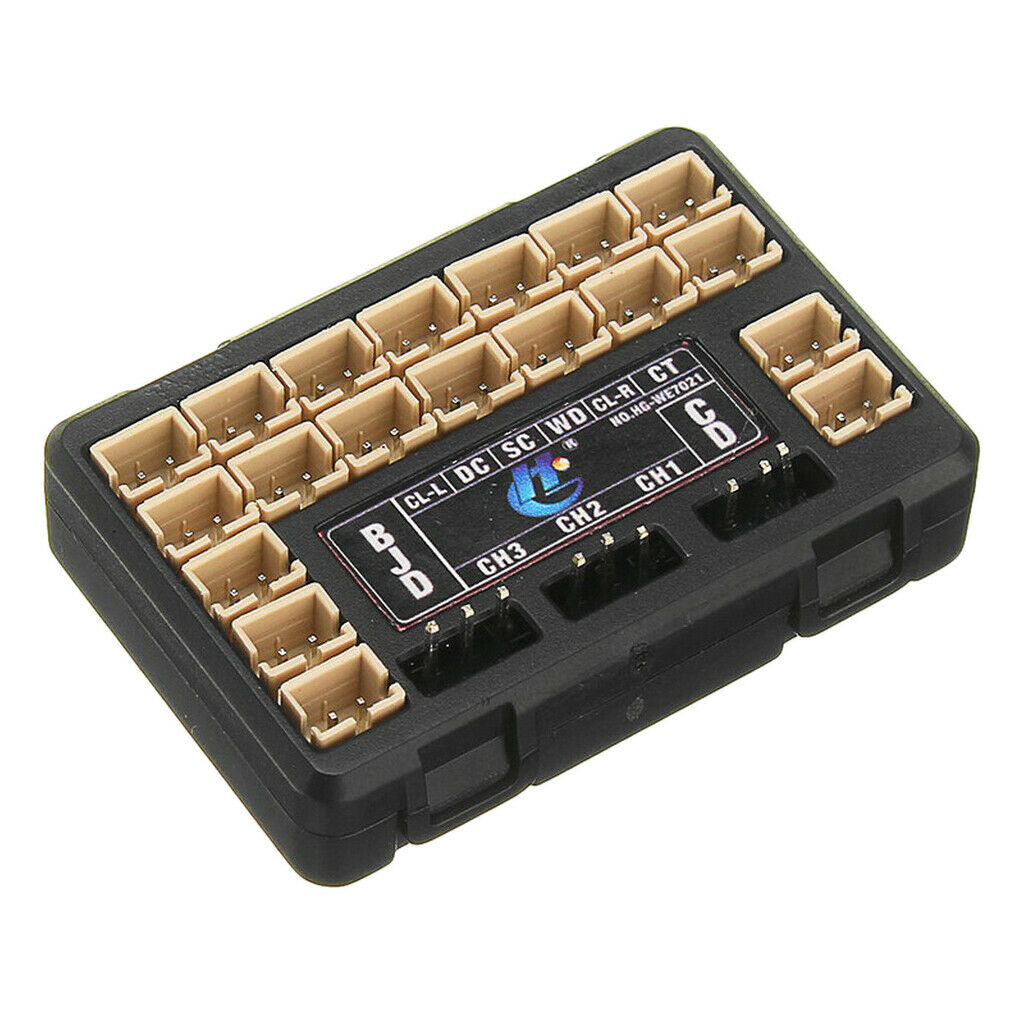 For HG P402 P407 P601 P801 P802 1:10 1:12 Universal RC Car LED Light IC