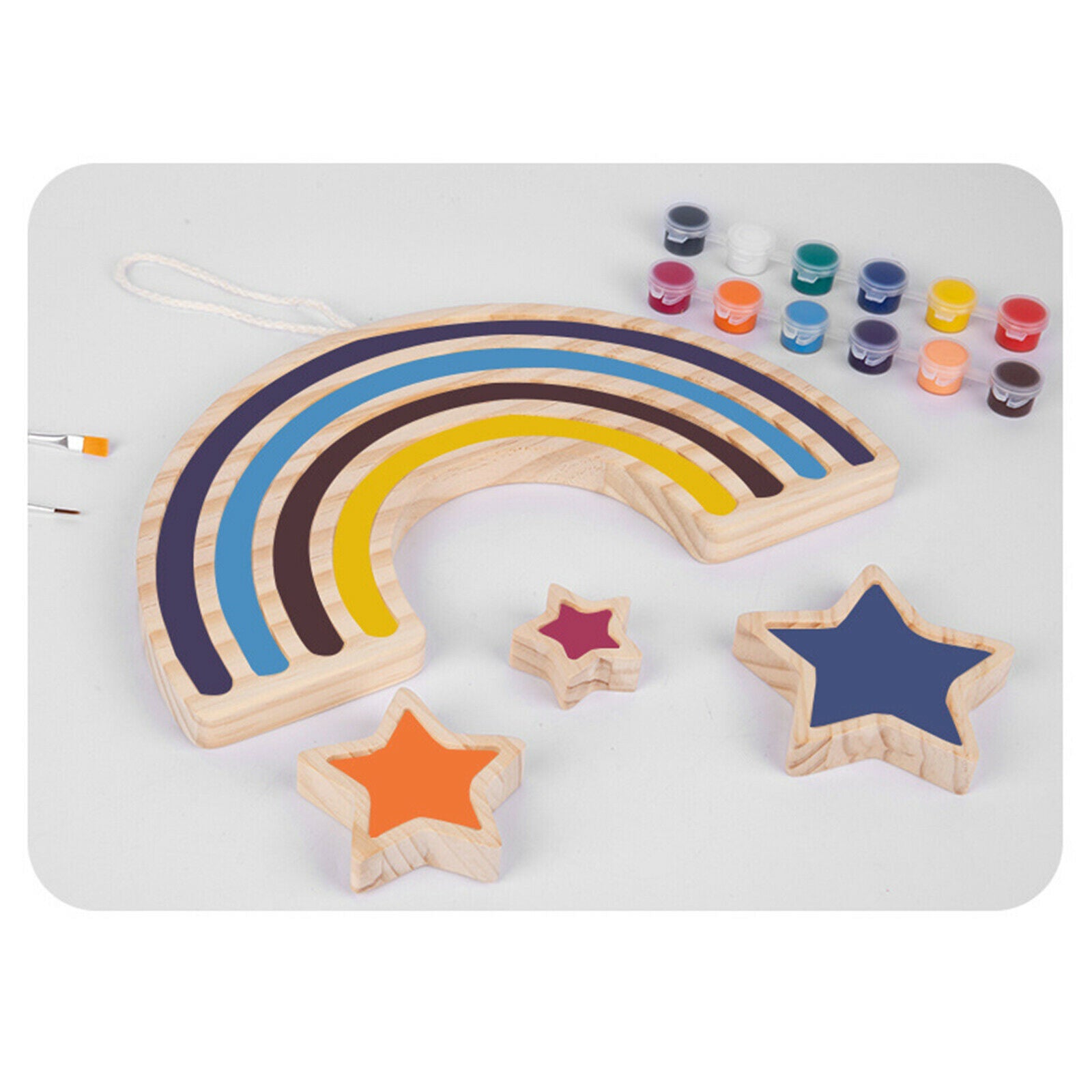 Montessori Graffiti Painting Game Logical Irregular Baby Early Family Party