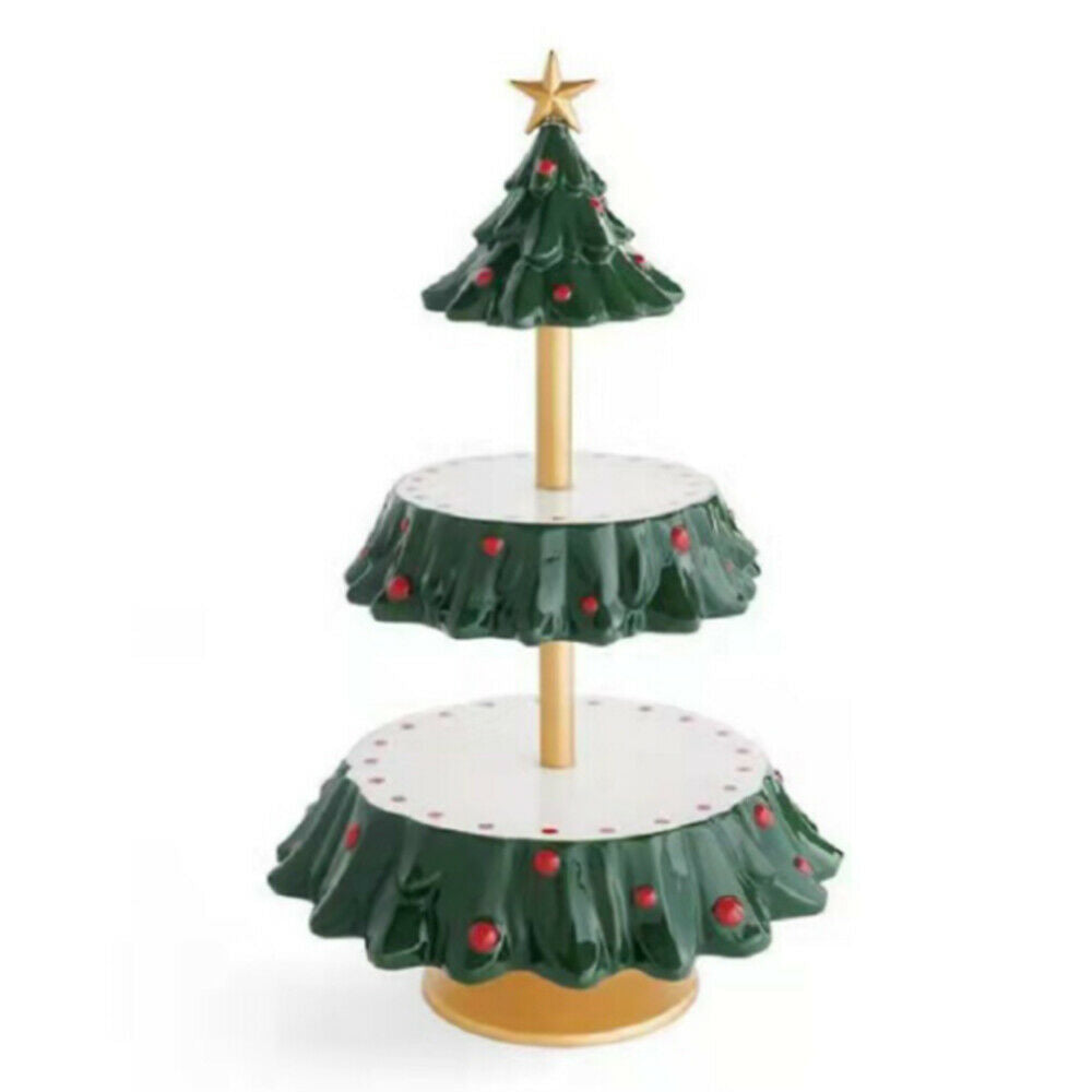 Christmas Snack Rack Christmas Tree Dessert Table Fruit Plate Holiday Party Tray