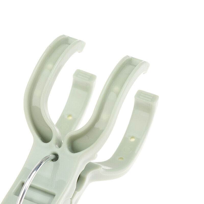 4x Pegs Big Clothes Towel Pins Large Duty Clips Plastic Windproof Laundry Han TL
