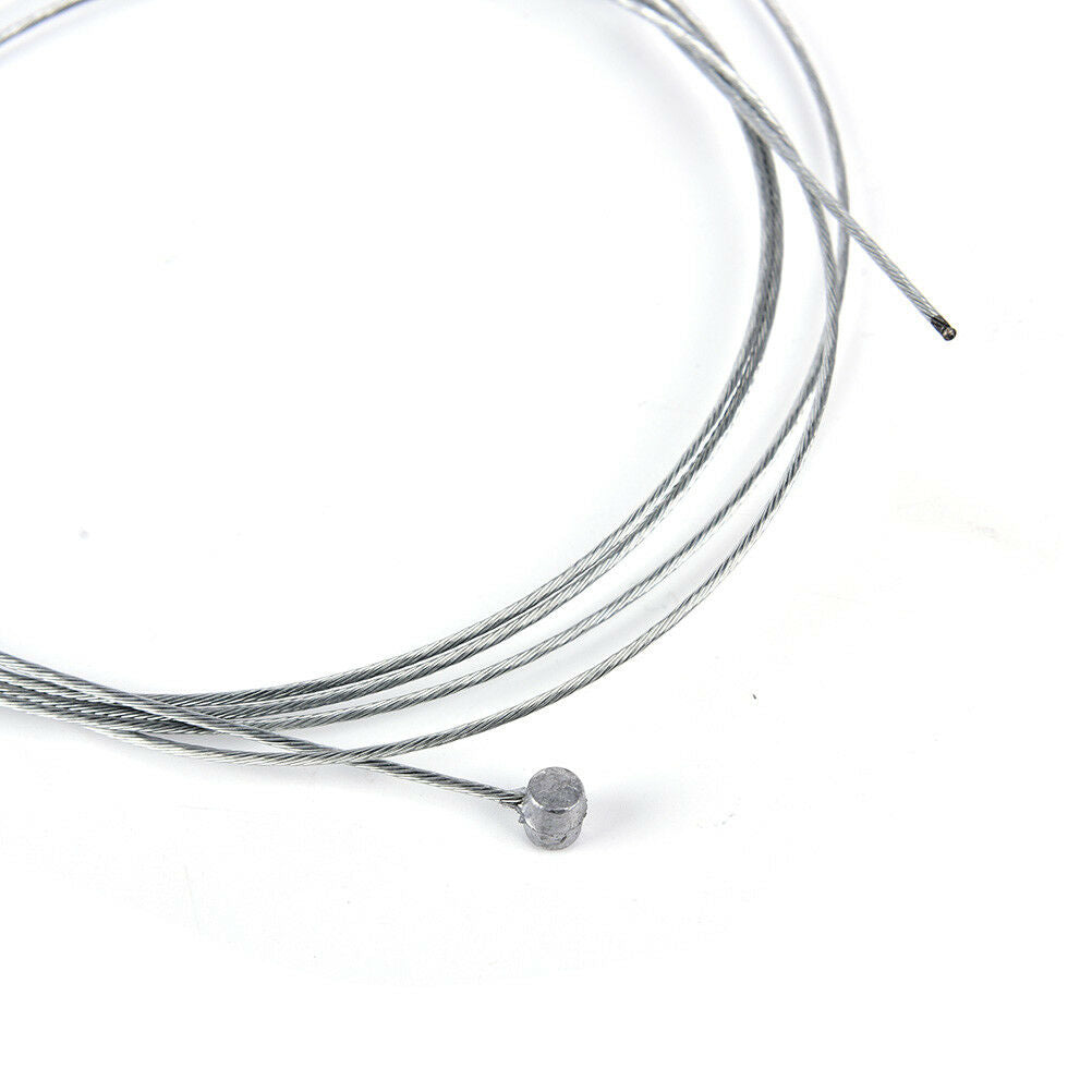 2Pcs Road Bike Gear Bicycle Brake Line Shifter Core Inner Cable Wire.l8