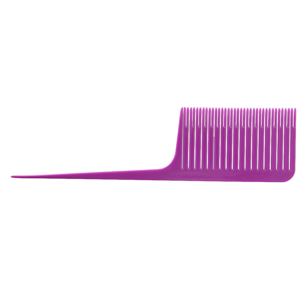 Pack 4 ABS Weave Highlighting Foiling Hair Comb for Salon Styling Hair Combs