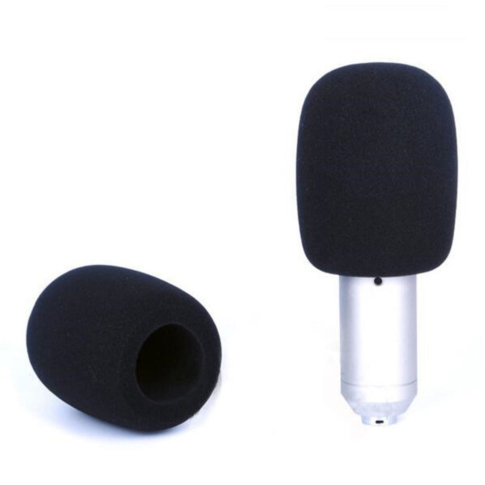 Pop Filter Windscreen Microphone Sponge Foam Cover For Blue Yeti Pro Mic Black