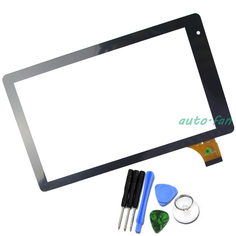 Touch Screen Glass Panel OEM Compatible with 7" CLV70136A Digitizer