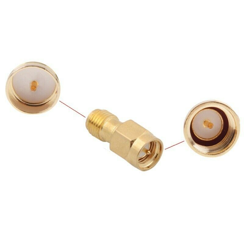 1pc Adapter RP-SMA Female Jack Socket to SMA Female Jack Socket Connector F / F