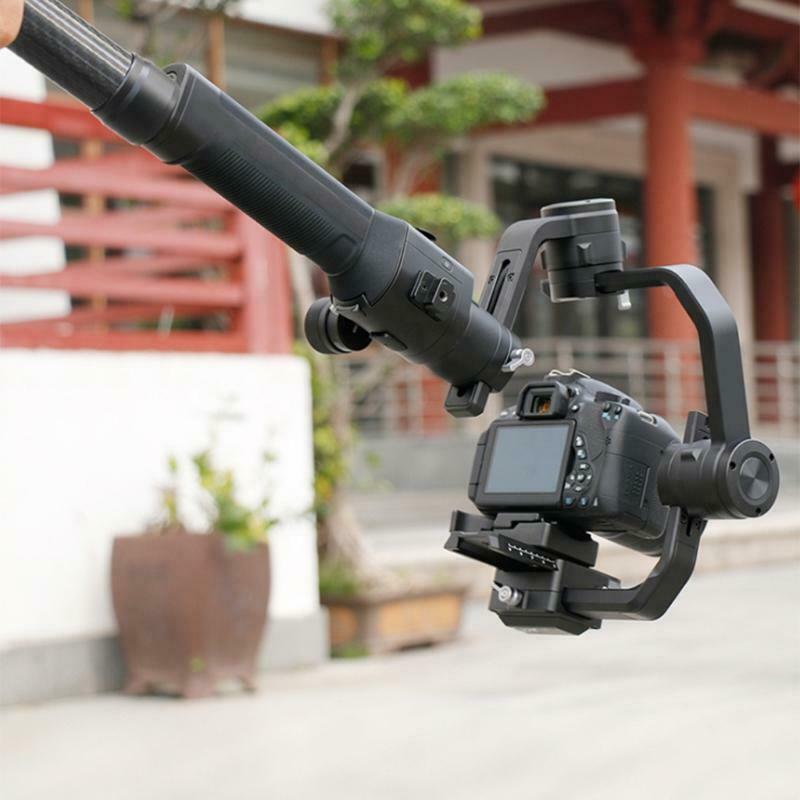 Carbon Fiber Extension Pole Extendable Handheld Stick for Ronin S/Zhiyun/Feiyu
