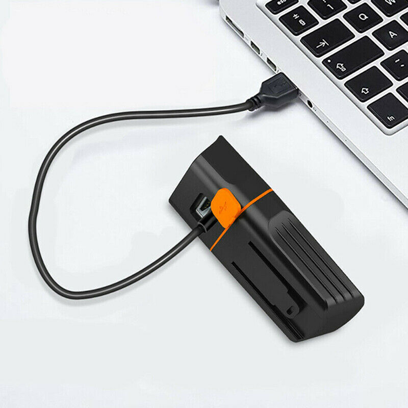 T6 TK3 LED Bicycle Lights Bike USB Rechargeable Front Rear Headlight Tail Lamp