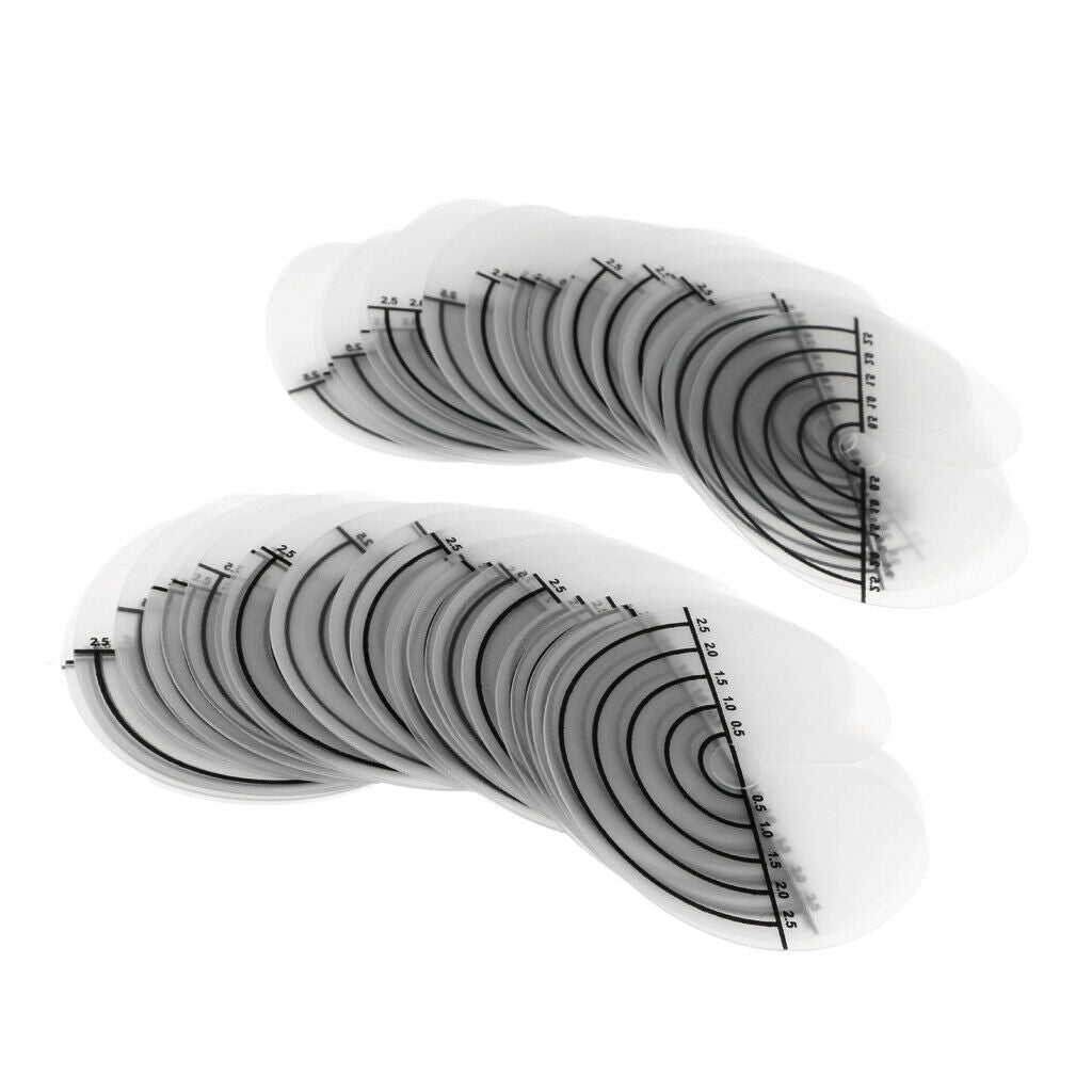 100 lot Heat Shield Guards Separator Protector Template for Hair Bonding