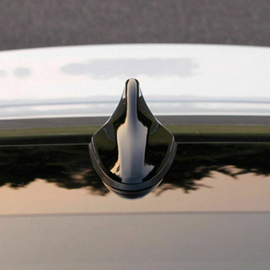 1pc Black Universal Auto Car Roof Radio AM/FM Signal Shark Fin Aerial Antenna UK