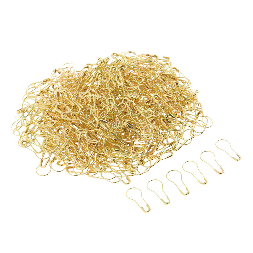 500pcs 0.8'' Metal Gourd Pin/Bulb Pin/ safety Pins/Clothing Tag Pins Bulb