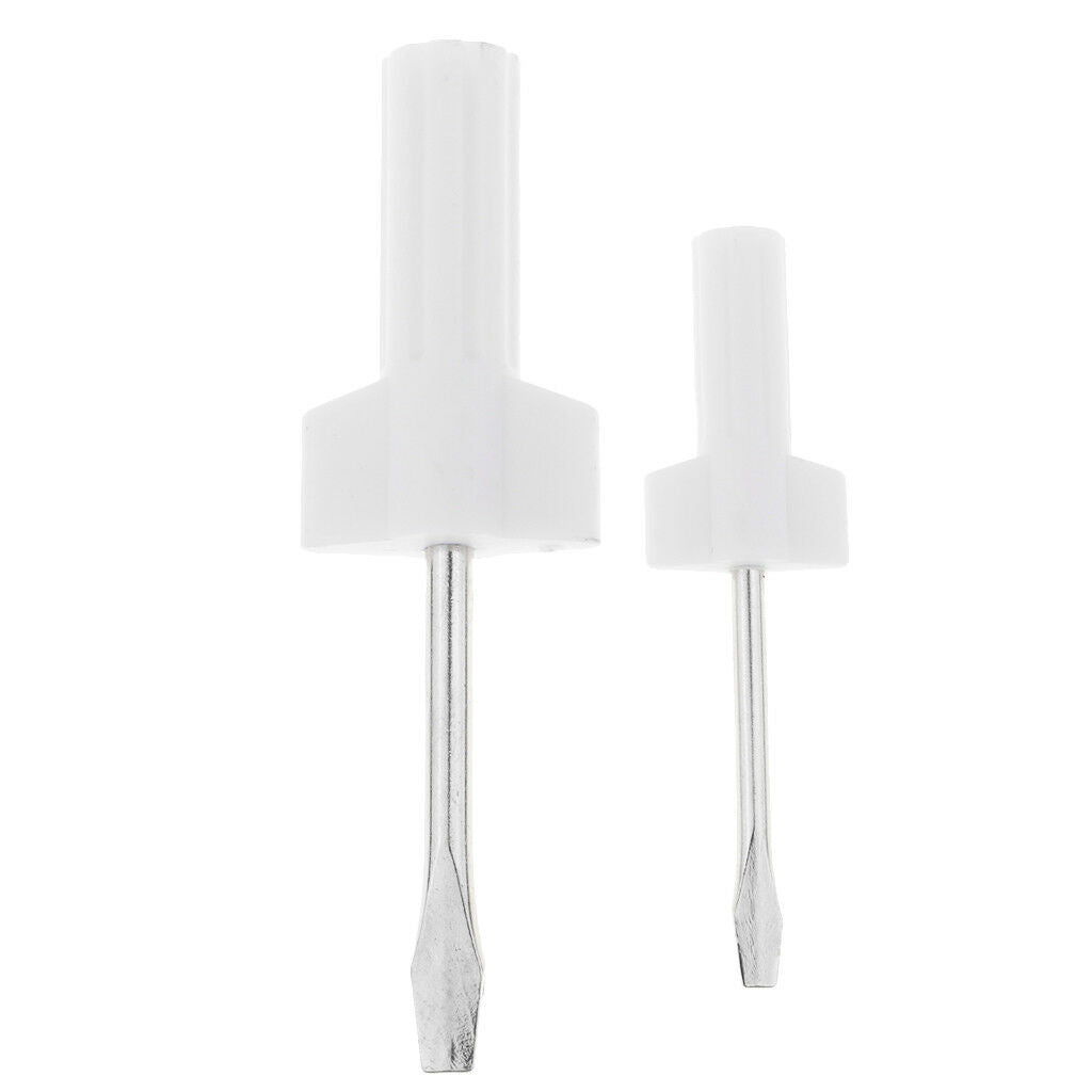 2pcs Small Flathead Sewing Machine Screwdrivers for Domestic Sewing Machine
