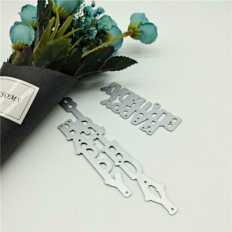 Birthday Card DIY Crafts Card Making Embossing Stencil for Album Paper Card