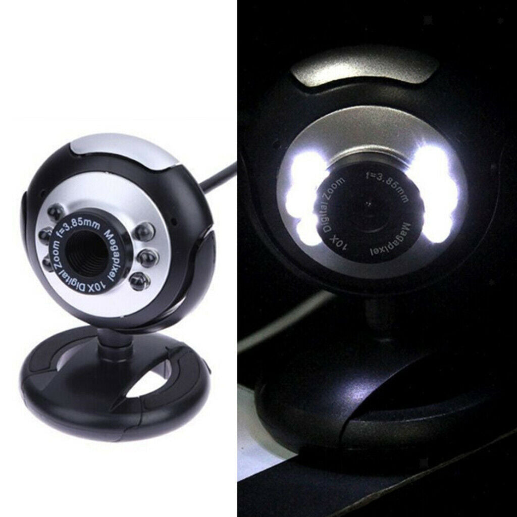 USB Webcam HD 10X Computer with Mic for PC Laptop Desktop Conference Gaming