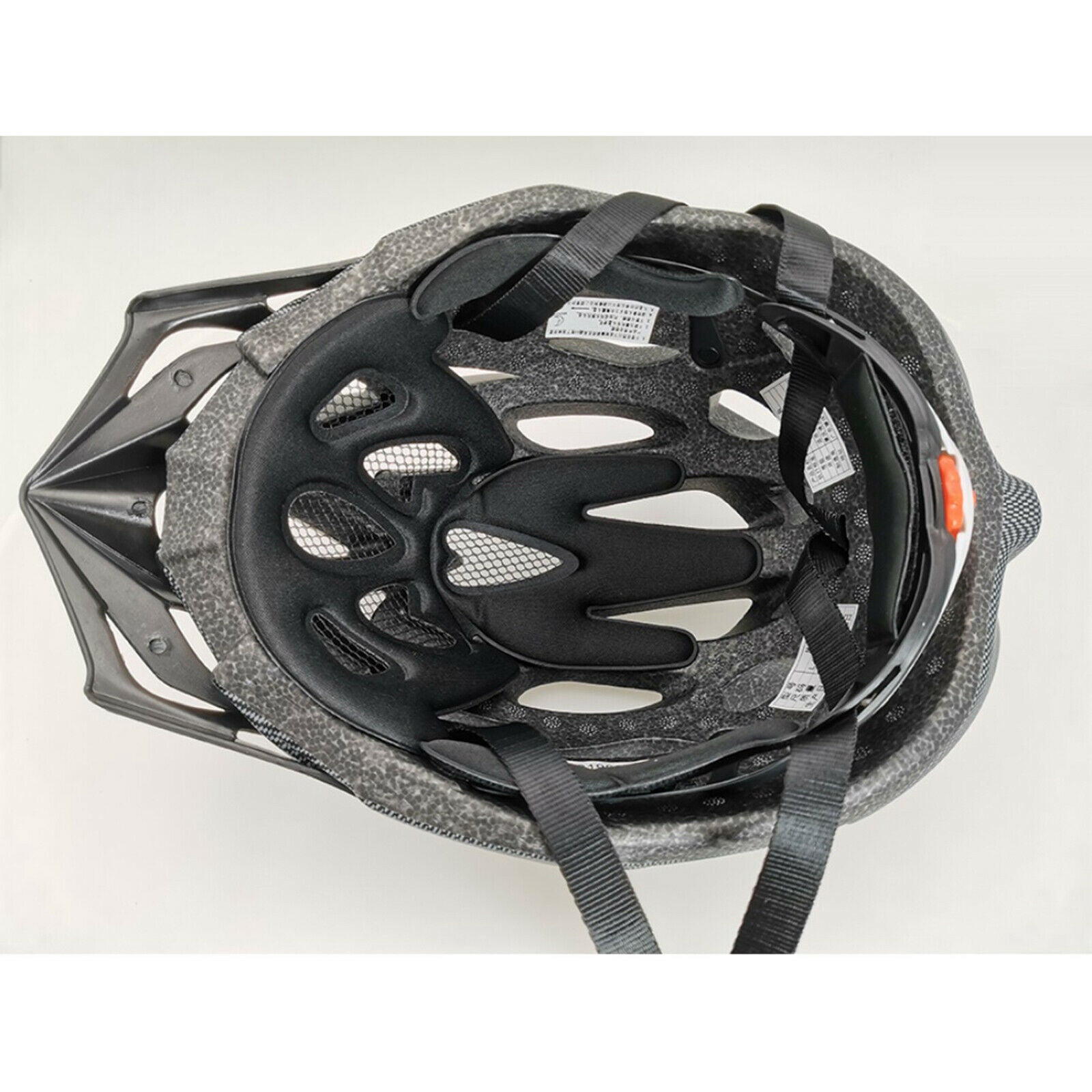 2X Cycling Protection Pad Helmet Inner Padding Kit Foam Sponge Pads Flame Shape