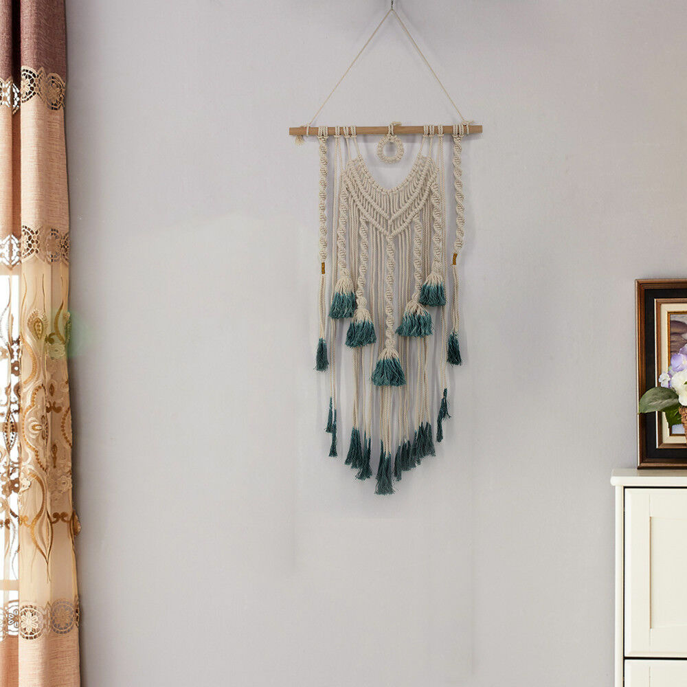 Macrame Wall Hanging Tapestry Woven Bohemian Art Backdrop Wedding Party