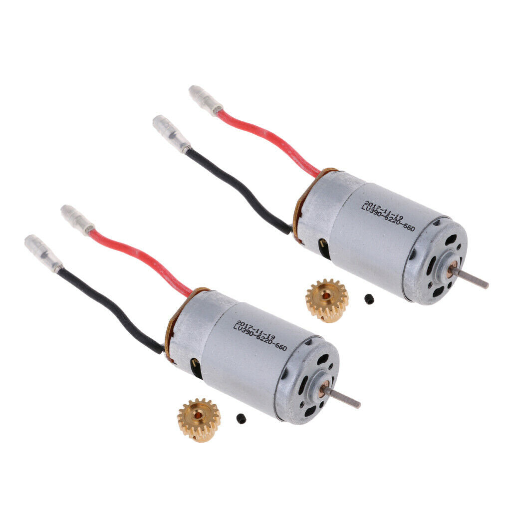 2x RC racing Car High Speed 390 Motor for Wltoys A949 A959 K929 A969 Truck