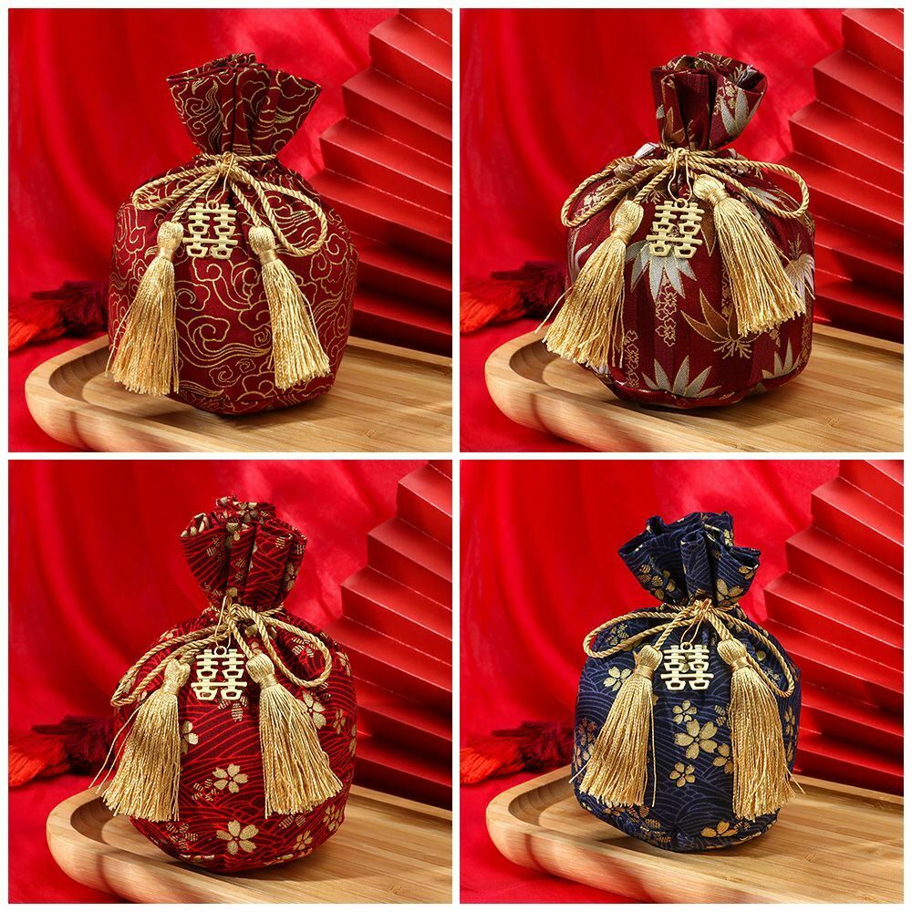 Bag Creative Portable Drawstring Pocket Candy Pouches Candy Bag Gift Bags