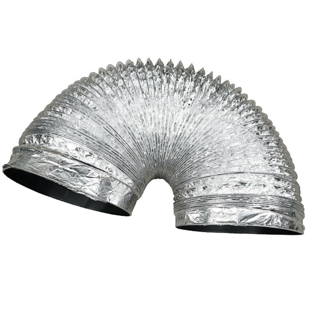 Air Extractor Hydroponics Ventilation Tube Hose Hood Exhaust Pipe 8cm-1.5m