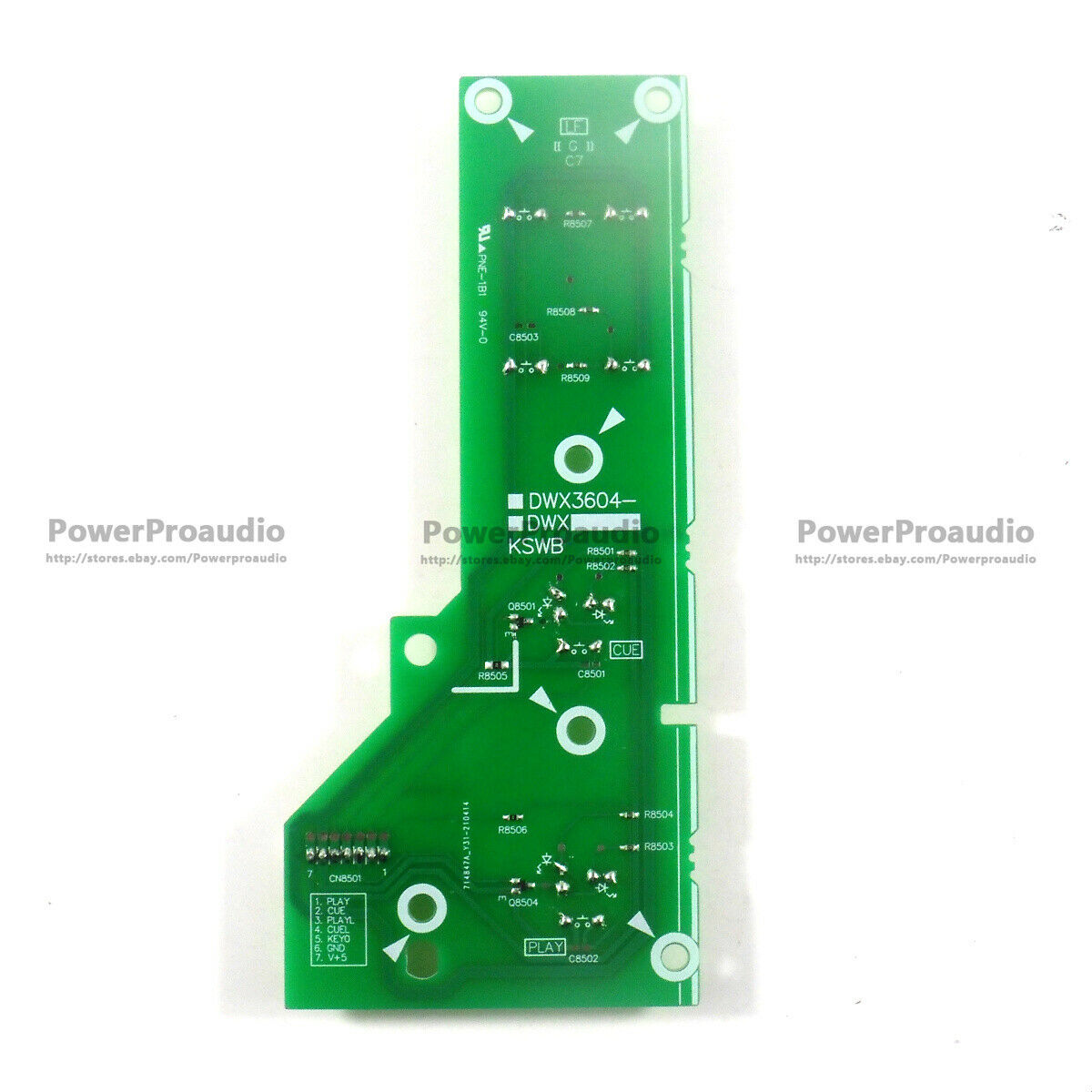 Play Pause Cue Switch KSWB PCB for Pioneer XDJ 1000 1000MK2 (DWX3604 / DWX3924)