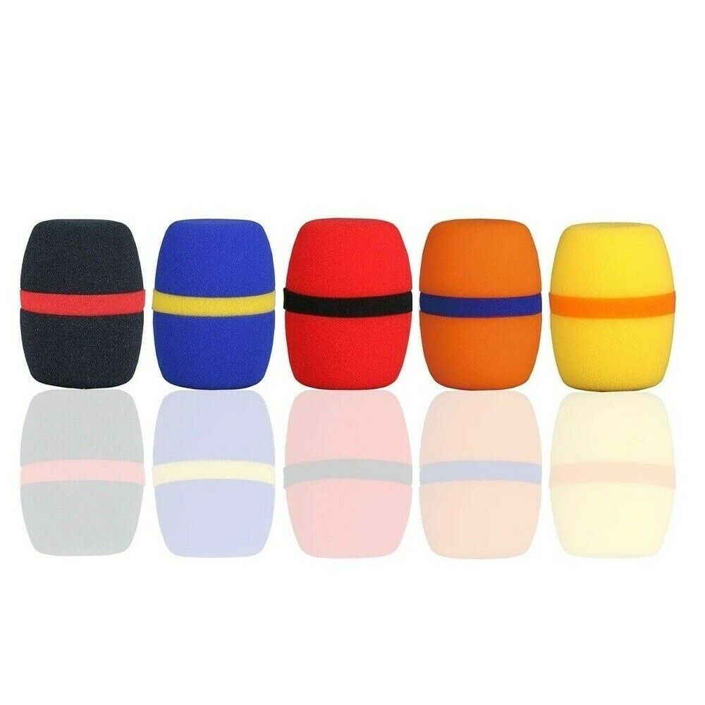 5 PCS New Microphone Windscreen Cover Foam Sponge Colorful, For SLX PGX SM58 Mic