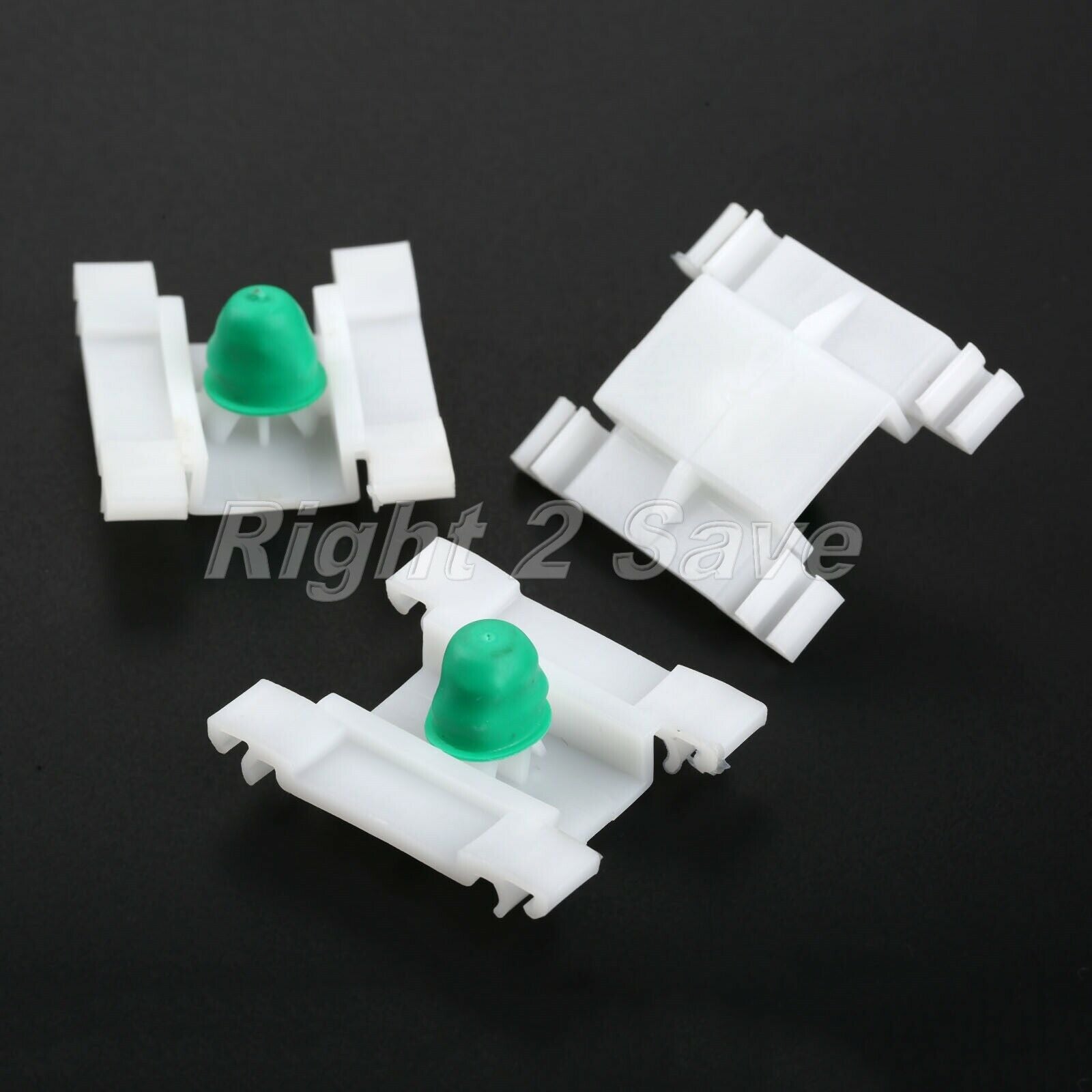 10Pcs Car Fasteners Clips Trim Bump Strip Short Stem Fastener Fit For  GOLF MK3