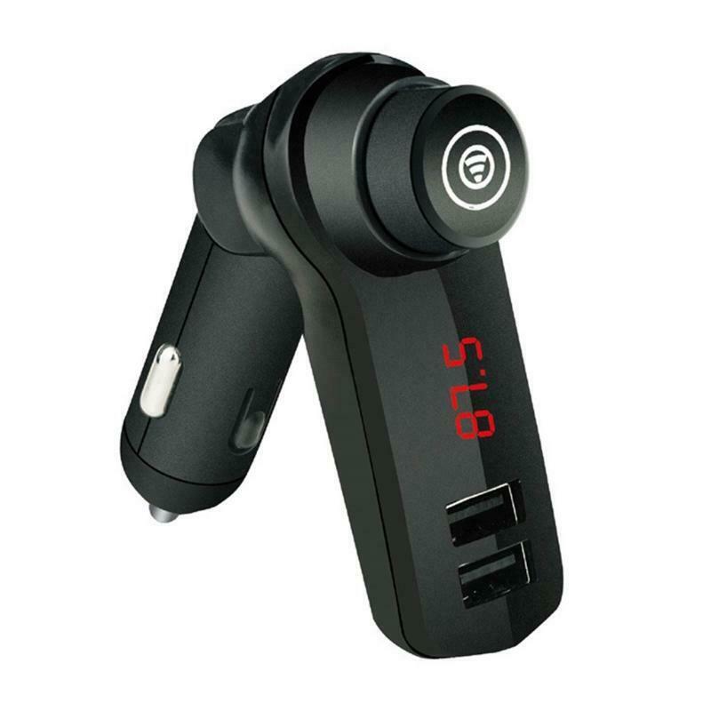 Bluetooth-compatible Car MP3 Player Handfree Call Noise Canceling Car Charger