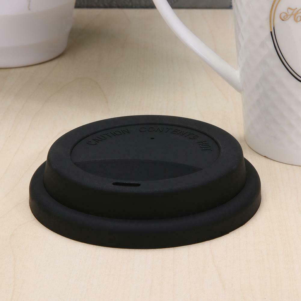 Silicone Leakproof Insulation Anti-Dust Cup Cover Tea Coffee Sealing Lid Cap