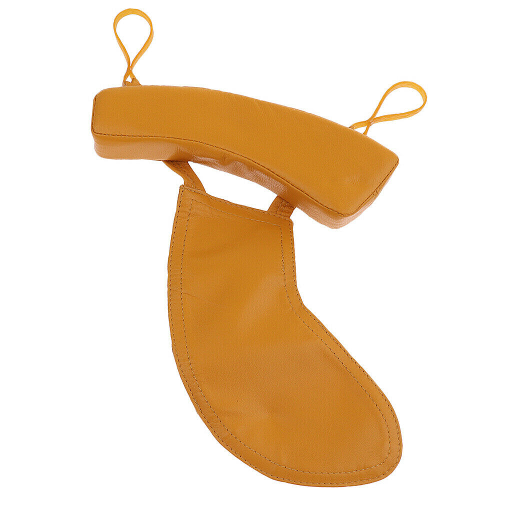 Leather Violin Chin Rest Pad Violin Support for 3/4 4/4 Violin Accessories